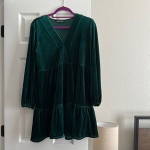Zara Velvet Dress